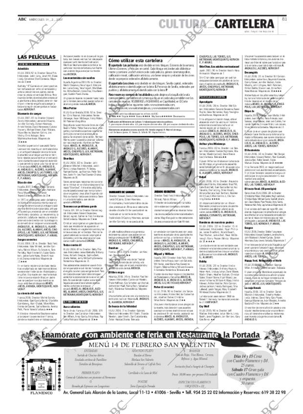 ABC SEVILLA 14-02-2007 página 81