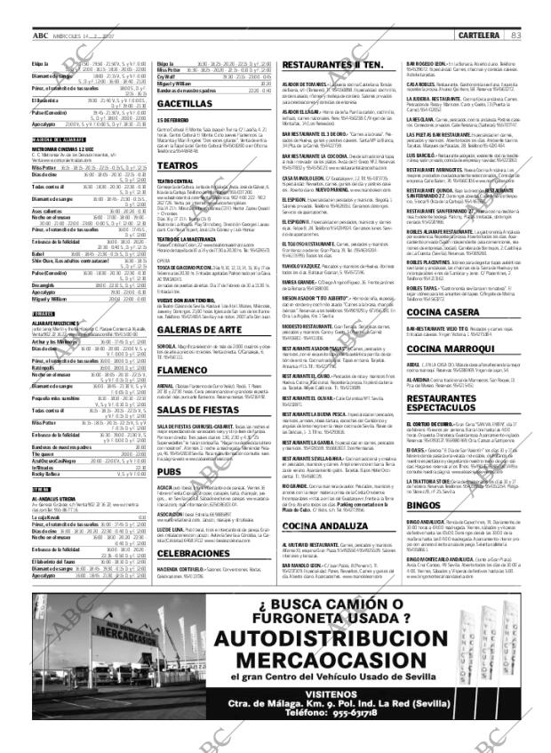 ABC SEVILLA 14-02-2007 página 83