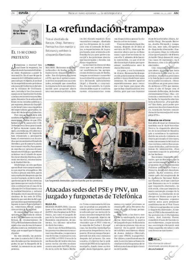 ABC MADRID 16-02-2007 página 24