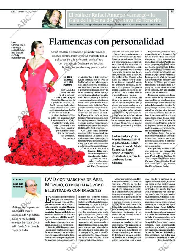 ABC SEVILLA 16-02-2007 página 111