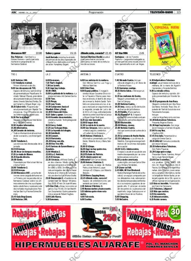 ABC SEVILLA 16-02-2007 página 115