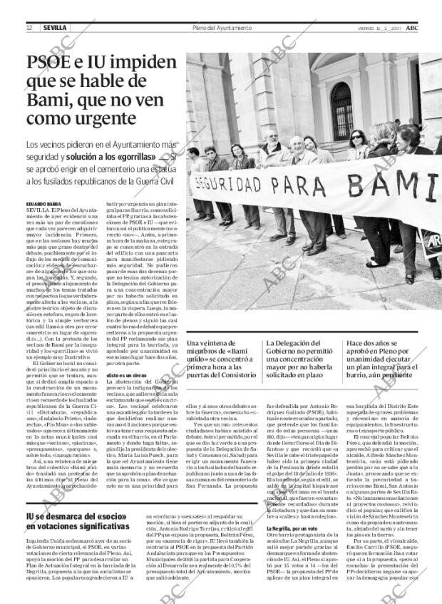 ABC SEVILLA 16-02-2007 página 12