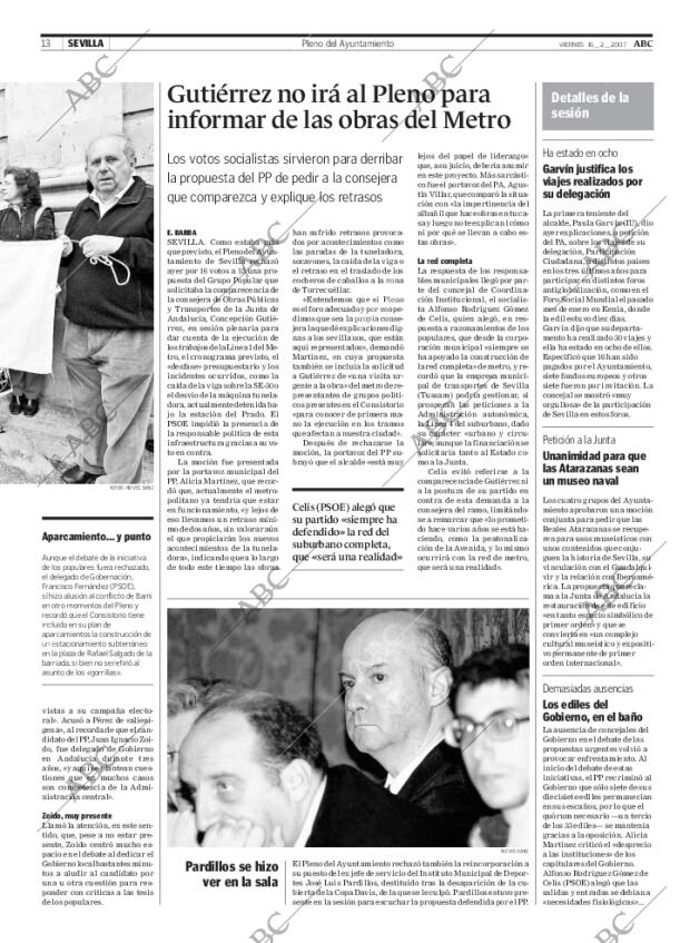 ABC SEVILLA 16-02-2007 página 13