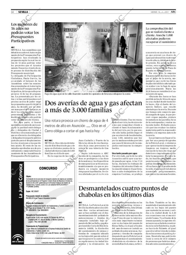 ABC SEVILLA 16-02-2007 página 14