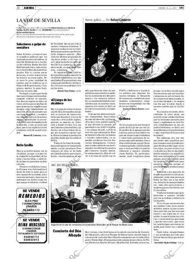 ABC SEVILLA 16-02-2007 página 28