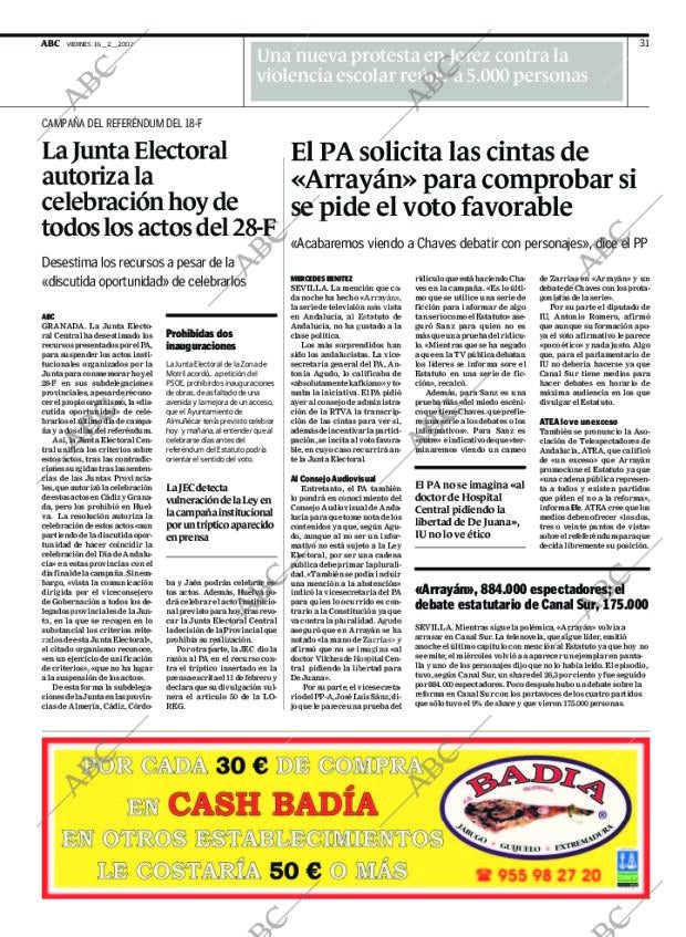 ABC SEVILLA 16-02-2007 página 31
