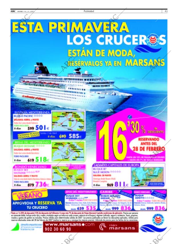 ABC SEVILLA 16-02-2007 página 41