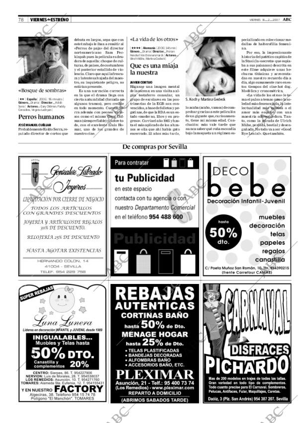 ABC SEVILLA 16-02-2007 página 78