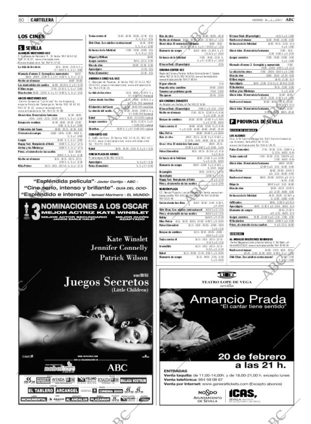 ABC SEVILLA 16-02-2007 página 80
