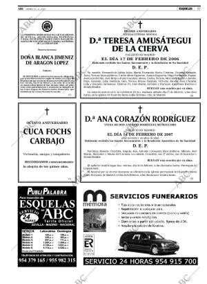 ABC SEVILLA 16-02-2007 página 87