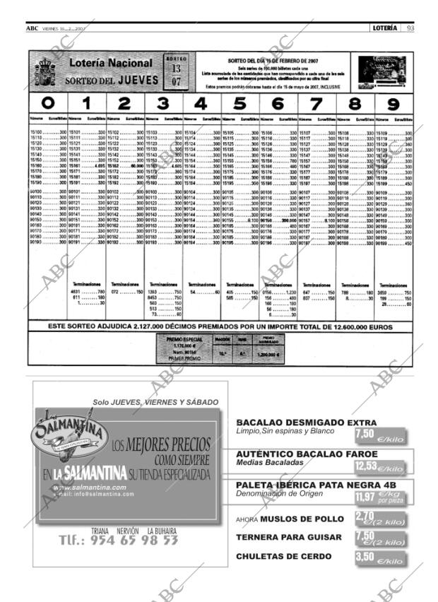 ABC SEVILLA 16-02-2007 página 93