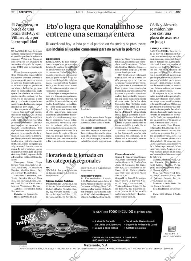 ABC SEVILLA 17-02-2007 página 108