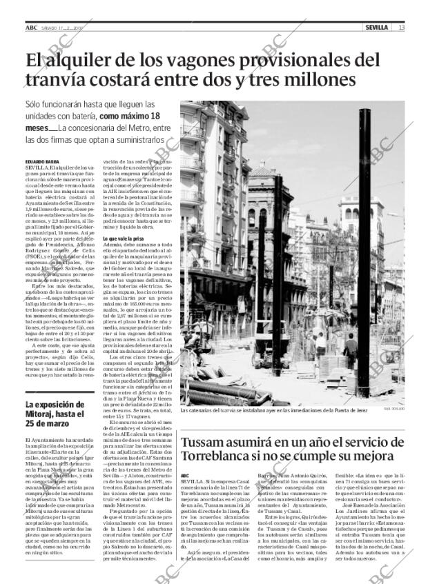 ABC SEVILLA 17-02-2007 página 13