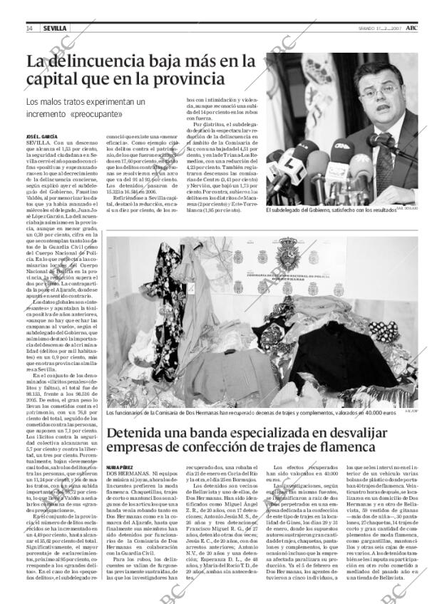 ABC SEVILLA 17-02-2007 página 14