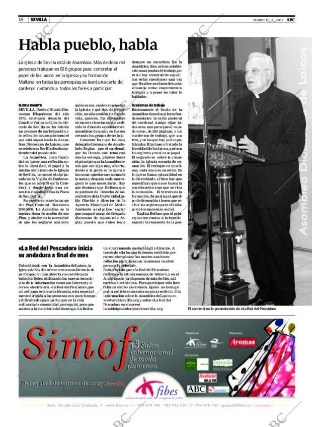 ABC SEVILLA 17-02-2007 página 18