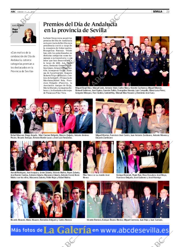 ABC SEVILLA 17-02-2007 página 23