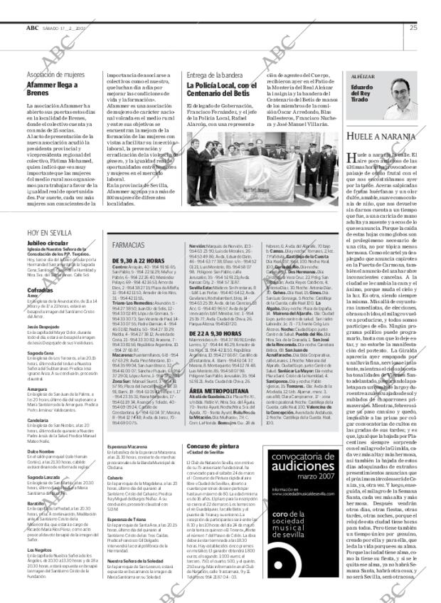 ABC SEVILLA 17-02-2007 página 25