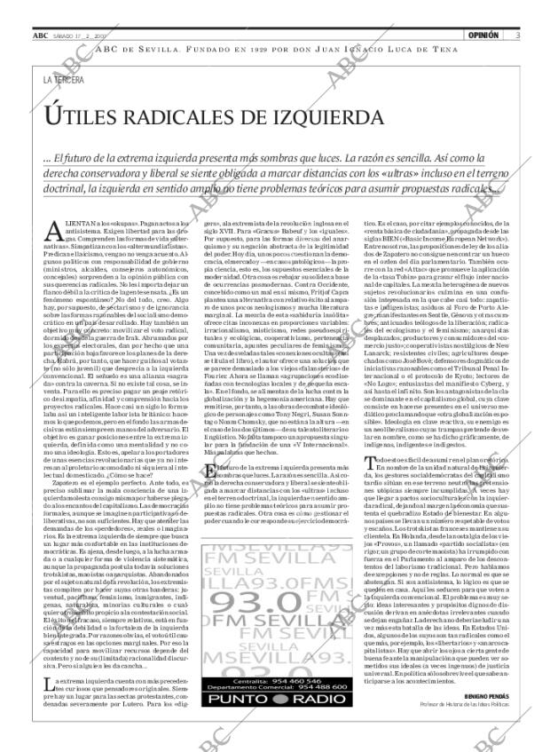 ABC SEVILLA 17-02-2007 página 3