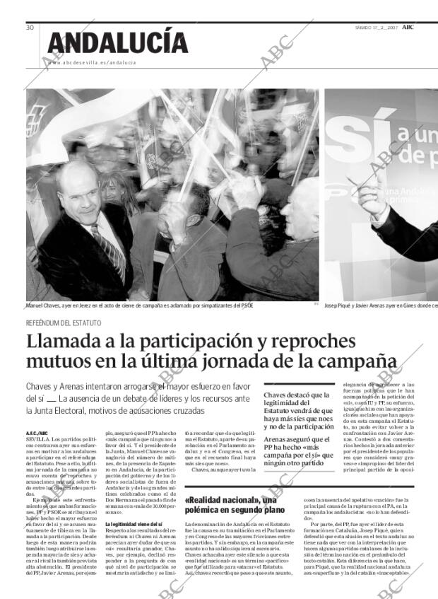 ABC SEVILLA 17-02-2007 página 30