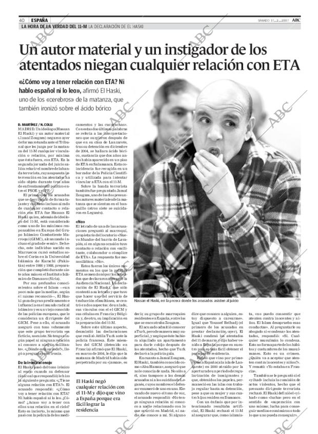 ABC SEVILLA 17-02-2007 página 40