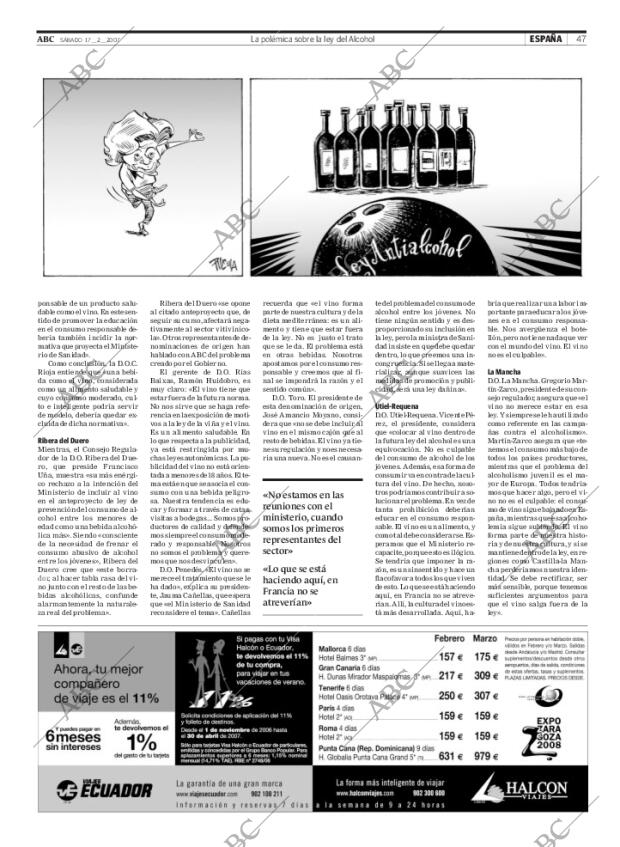 ABC SEVILLA 17-02-2007 página 47