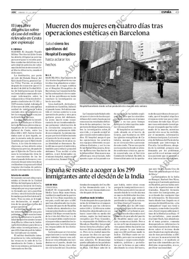 ABC SEVILLA 17-02-2007 página 49