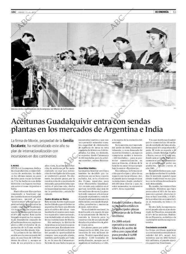ABC SEVILLA 17-02-2007 página 77