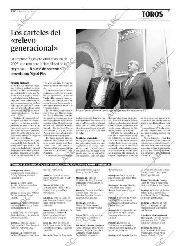 ABC SEVILLA 17-02-2007 página 87