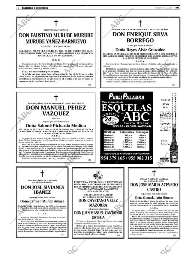 ABC SEVILLA 17-02-2007 página 92