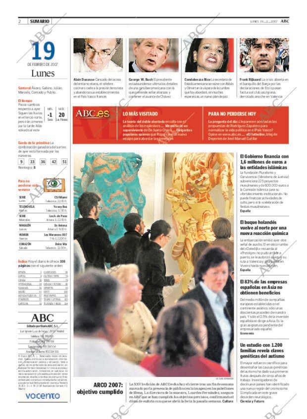 ABC MADRID 19-02-2007 página 2