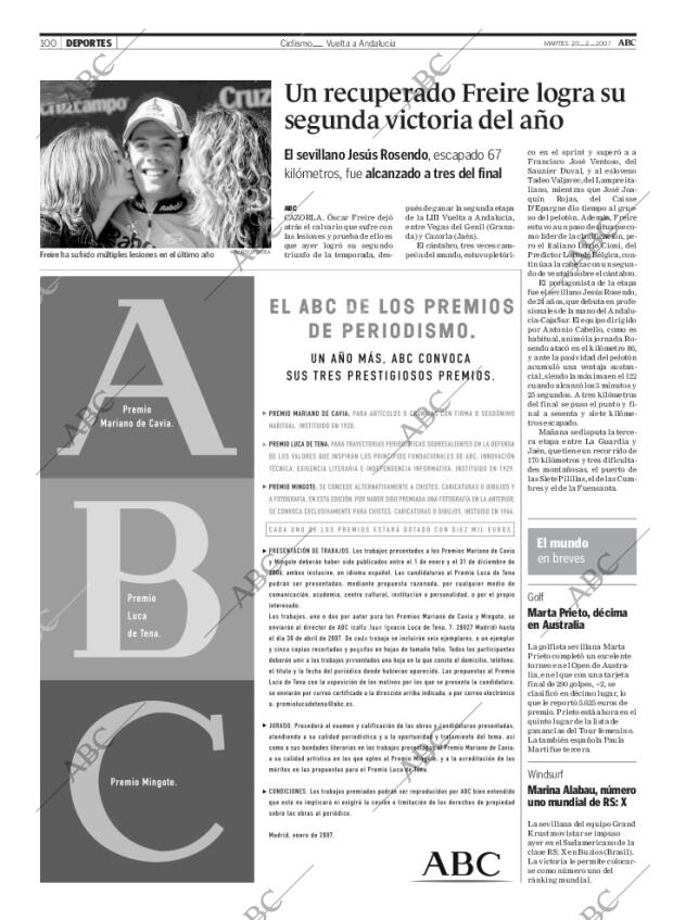 ABC SEVILLA 20-02-2007 página 100