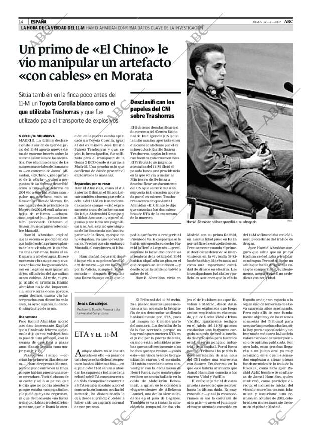 ABC MADRID 22-02-2007 página 14