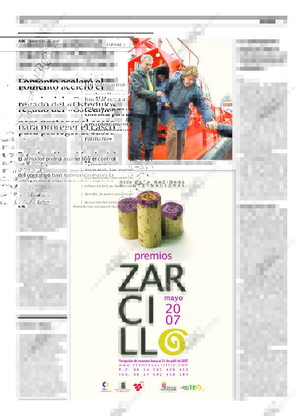 ABC MADRID 24-02-2007 página 25