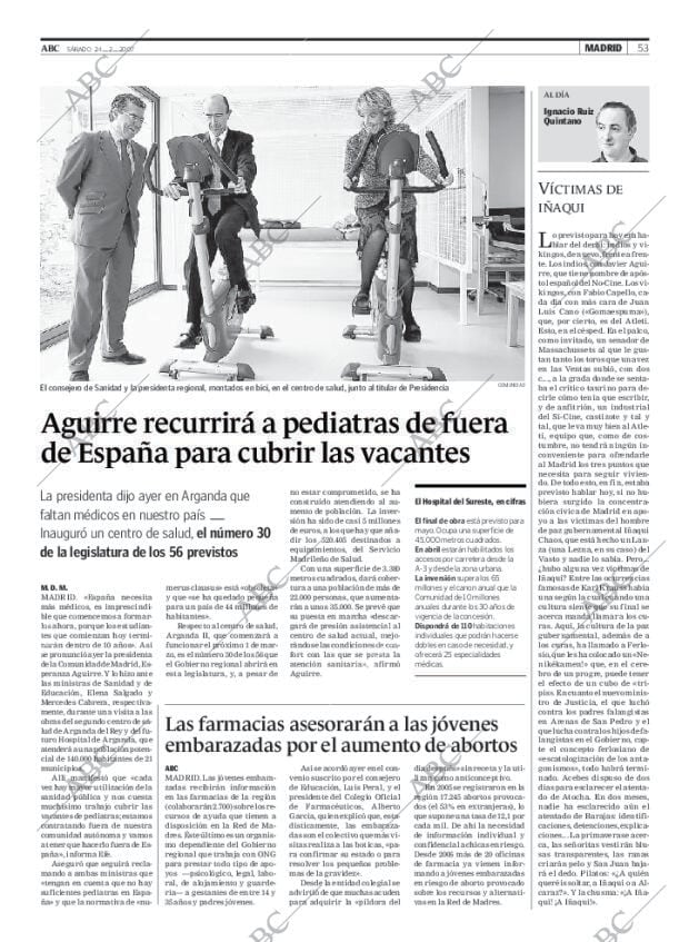 ABC MADRID 24-02-2007 página 69