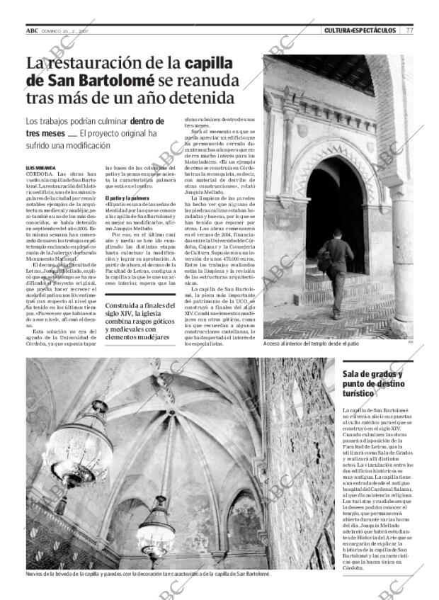 ABC CORDOBA 25-02-2007 página 77