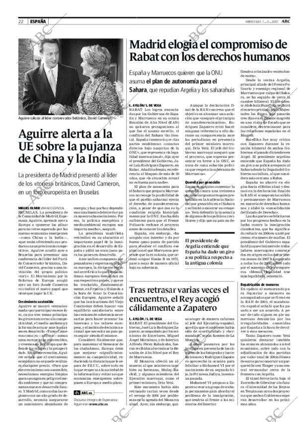ABC MADRID 07-03-2007 página 22