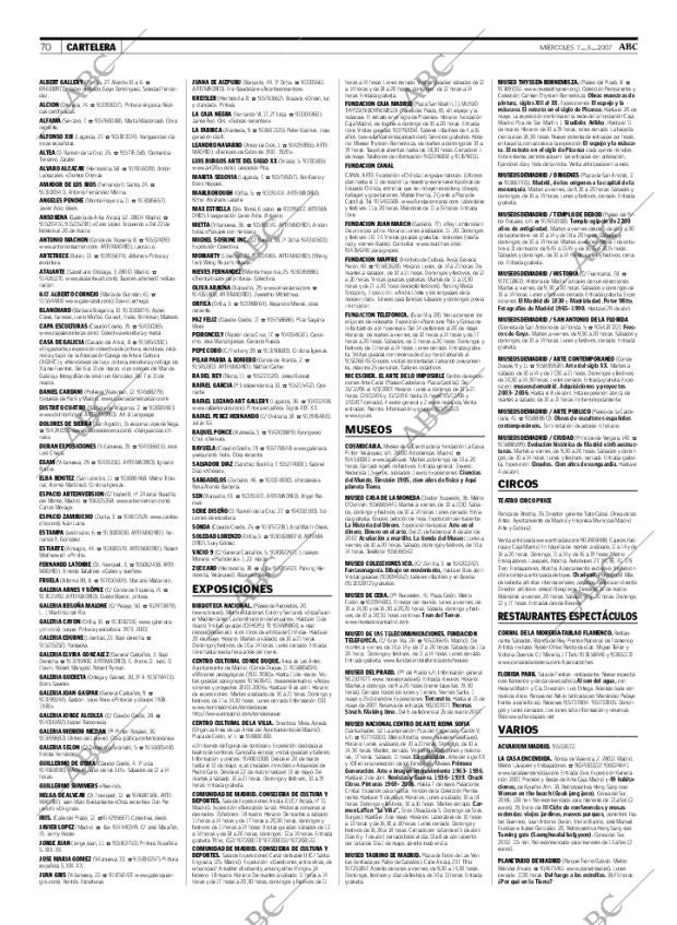 ABC MADRID 07-03-2007 página 70