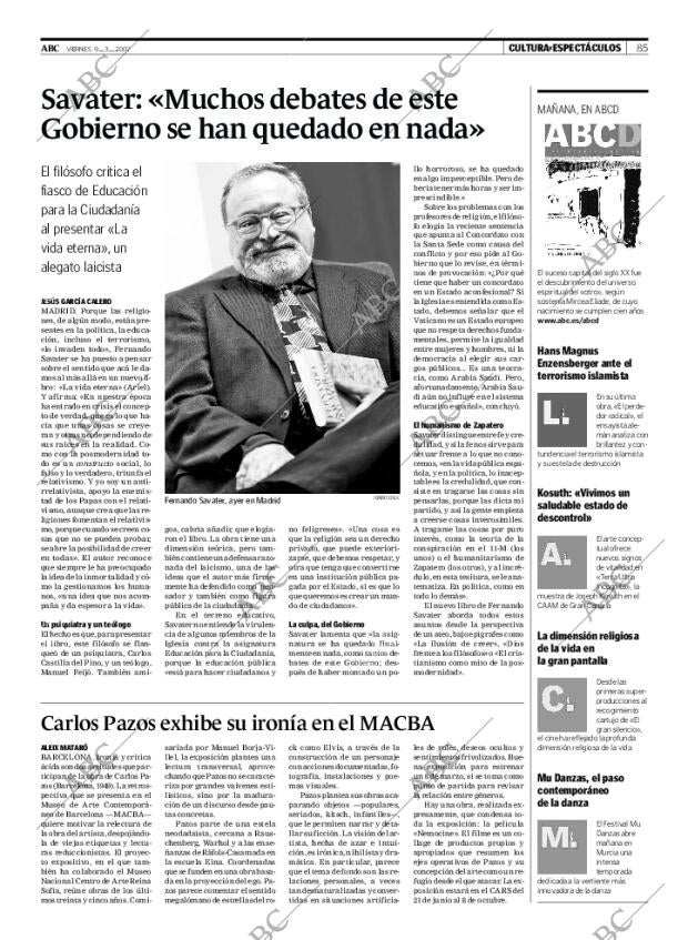 ABC MADRID 09-03-2007 página 85