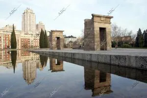 imagen del templo de Debod