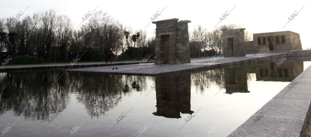 imagen del templo de Debod