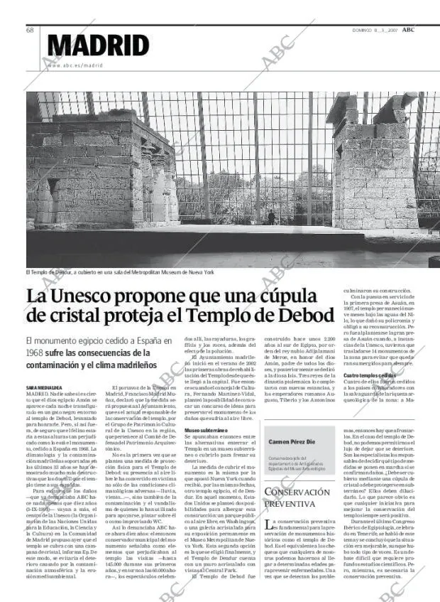 ABC MADRID 11-03-2007 página 68