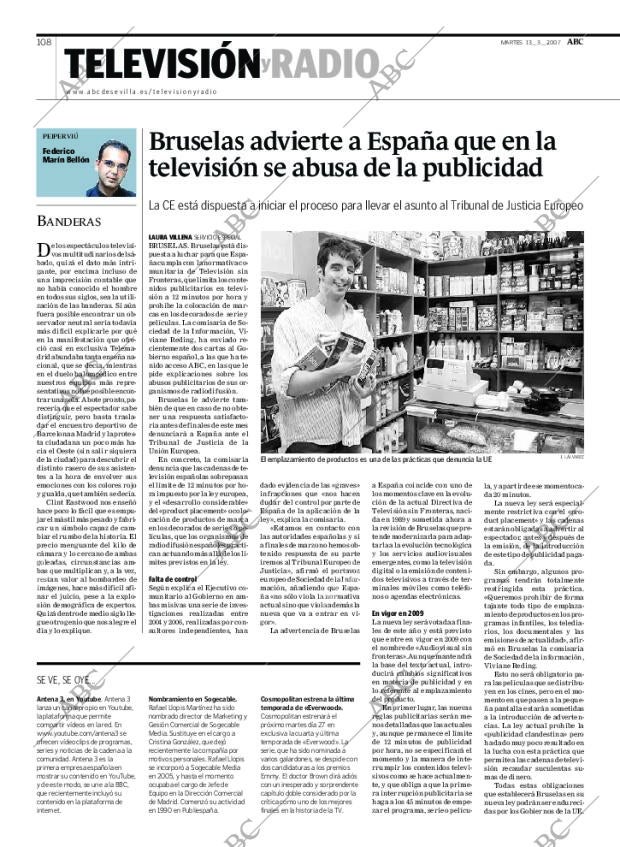 ABC SEVILLA 13-03-2007 página 108