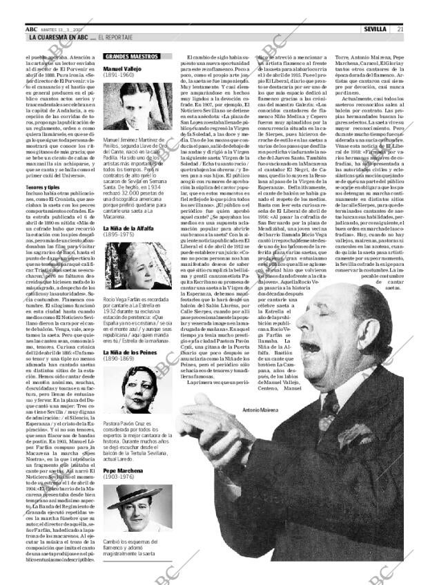 ABC SEVILLA 13-03-2007 página 21
