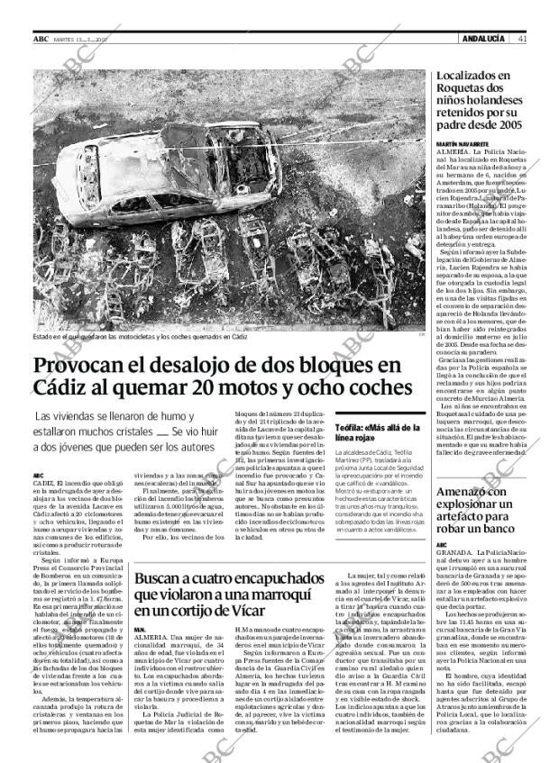 ABC SEVILLA 13-03-2007 página 41