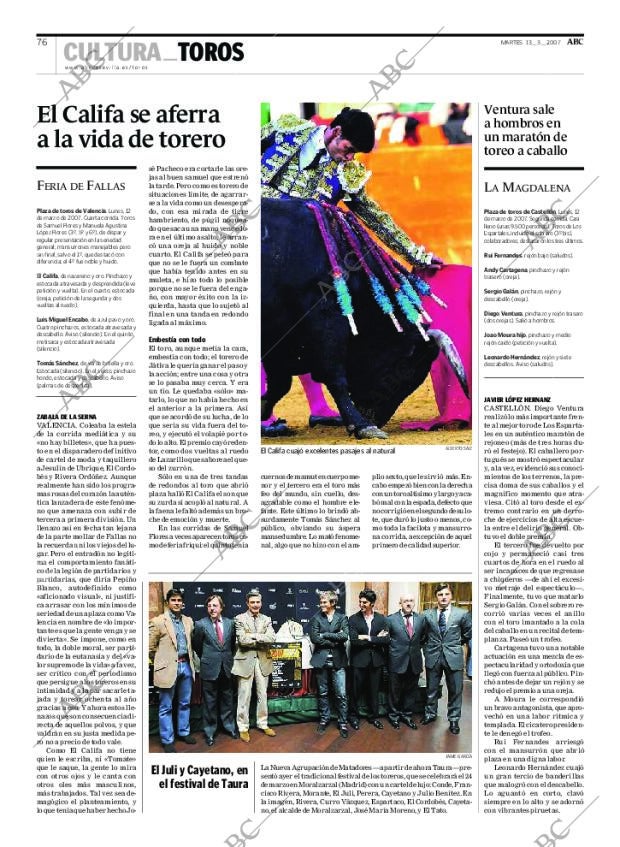 ABC SEVILLA 13-03-2007 página 76