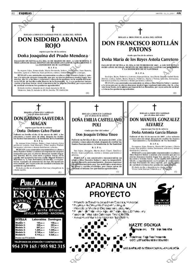 ABC SEVILLA 13-03-2007 página 80
