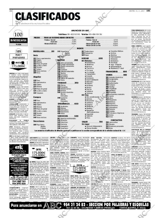 ABC SEVILLA 13-03-2007 página 84
