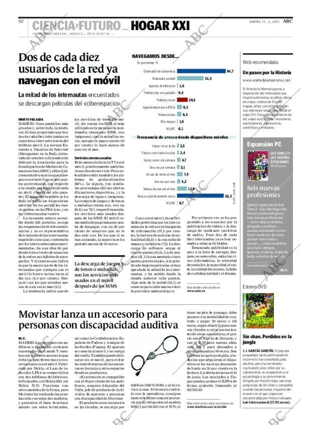 ABC SEVILLA 13-03-2007 página 92
