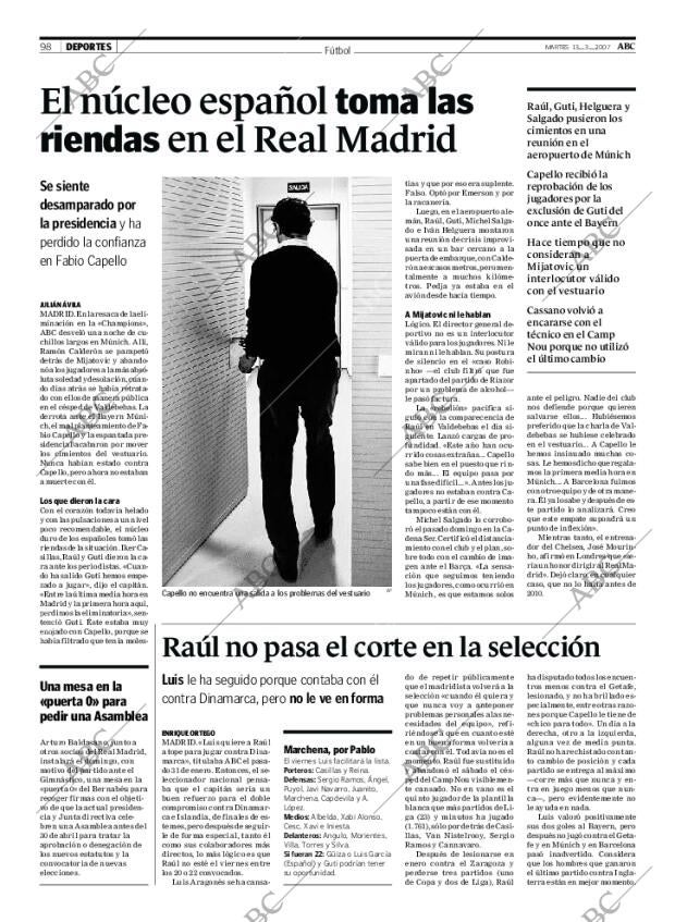 ABC SEVILLA 13-03-2007 página 98