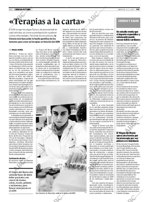 ABC SEVILLA 14-03-2007 página 100